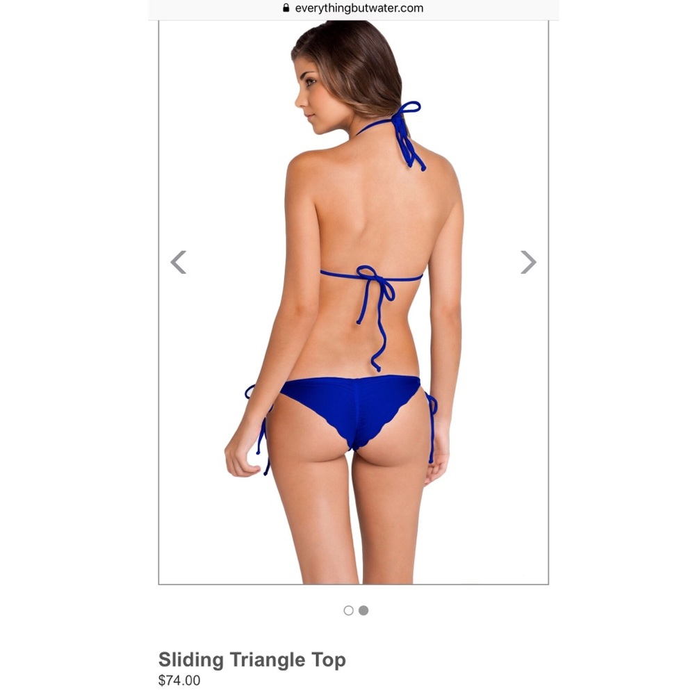 Everything But Water Luli Fama Small Blue Bikini - Picture 2 of 6